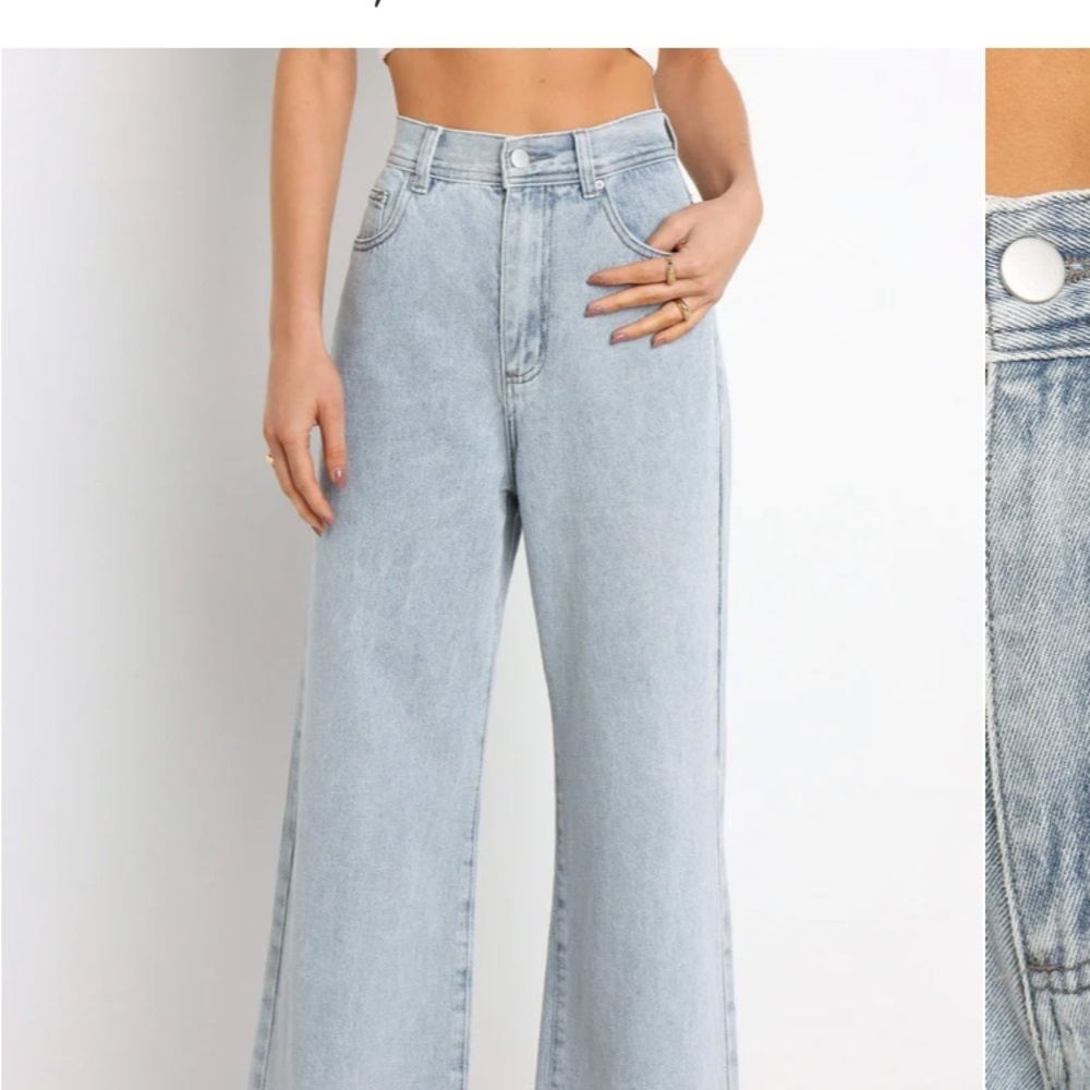 Petal & Pup BROSNAN JEANS - LIGHT WASH size 0 - Picture 8 of 13